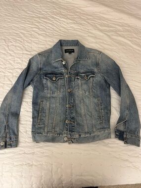 Lucky Brand The Tomboy Trucker Denim Jacket Small